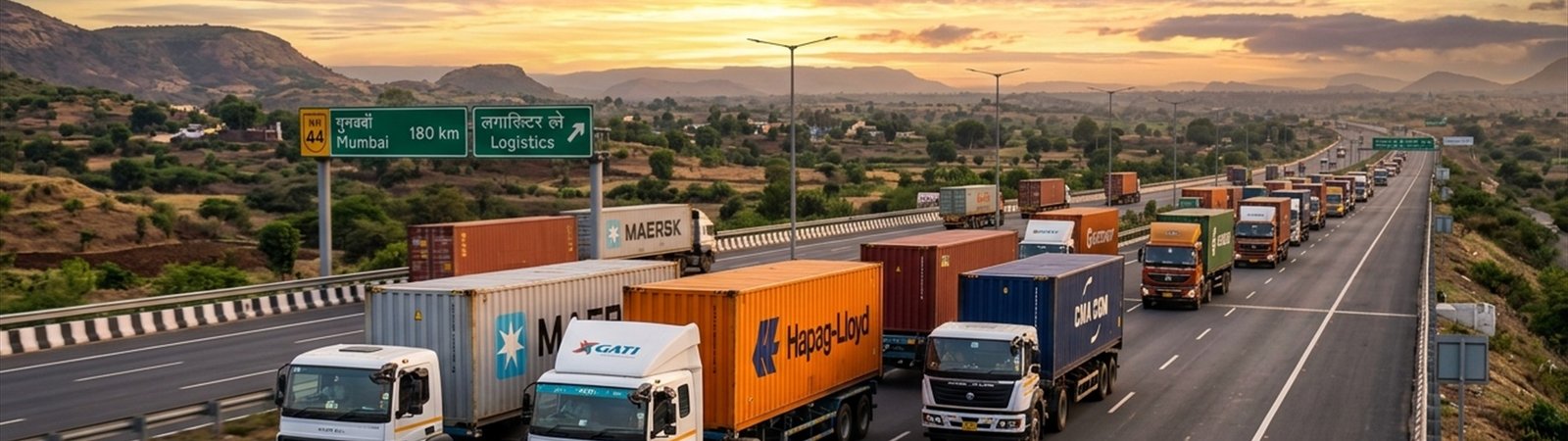 VBN Logistics Heavy Commercial Fleet On Highway