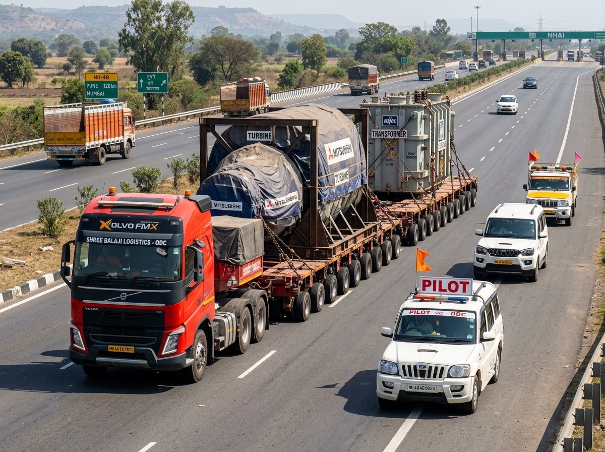 ODC Cargo and Over Dimensional Heavy Transport India